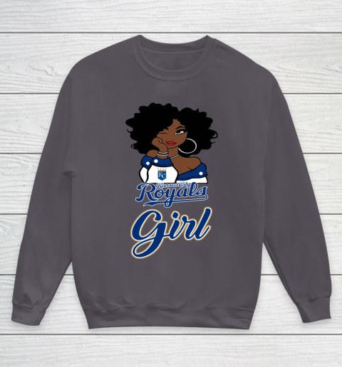 Kansas City Royalss Girl MLB Youth Sweatshirt 6