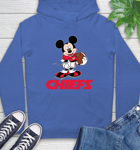 NFL Football Kansas City Chiefs Cheerful Mickey Mouse Shirt Hoodie 9
