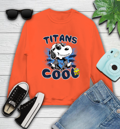NFL Football Tennessee Titans Cool Snoopy Shirt Sweatshirt 3