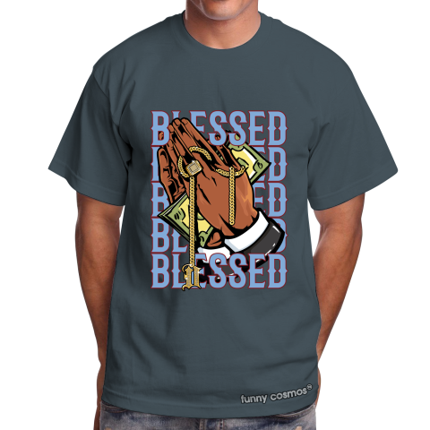 Air Jordan 1 Fearless Matching Sneaker Tshirt Drake Blessed Red and Blue Jordan Tshirt