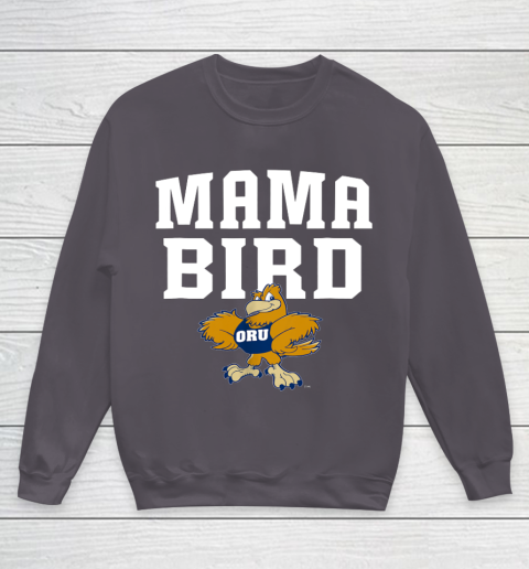 Oral Roberts Golden Eagles Mama Mascot Youth Sweatshirt 5