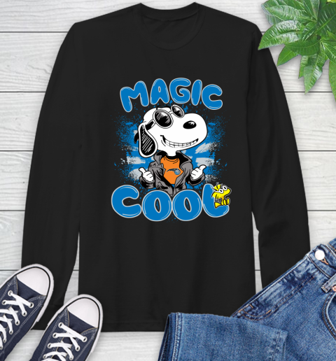 NBA Basketball Orlando Magic Cool Snoopy Shirt Long Sleeve T-Shirt