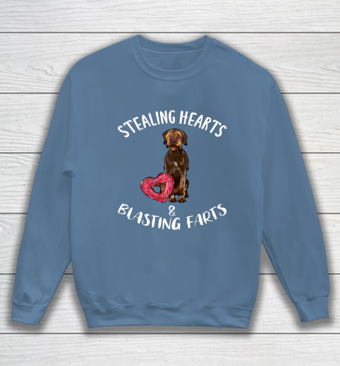 Stealing Hearts Blasting Farts Wirehaired Pointing Griffon Sweatshirt 6