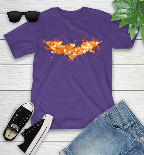 NBA San Antonio Spurs Batman Logo DC Basketball Sports Shirt Youth T-Shirt 3