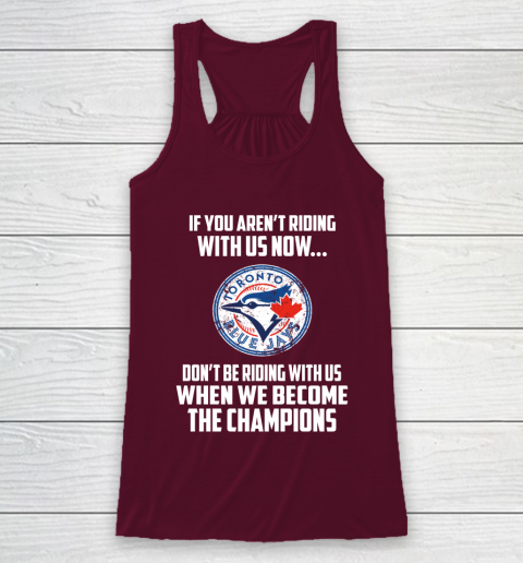 MLB Toronto Blue Jays Baseball We Become The Champions Racerback Tank 2