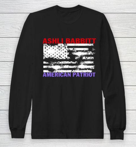 Sears Ashli Babbitt Shirt American Patriot Long Sleeve T-Shirt