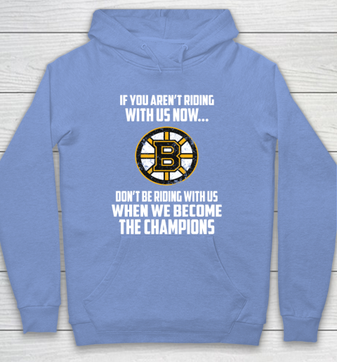 NHL Boston Bruins Hockey We Become The Champions Hoodie 8