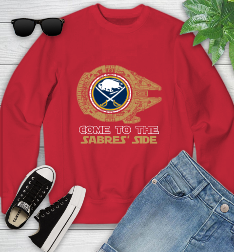 NHL Come To The Buffalo Sabres Wars Hockey Sports Youth Sweatshirt 8
