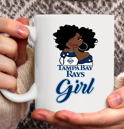 Tampa Bay Rayss Girl MLB Ceramic Mug 11oz 2