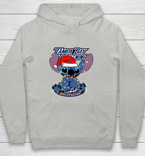 Tampa Bay Lightning NHL Hockey noel stitch Christmas Youth Hoodie