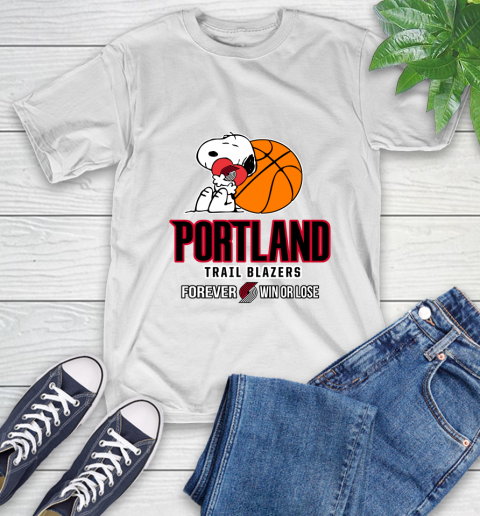 NBA The Peanuts Movie Snoopy Forever Win Or Lose Basketball Portland Trail Blazers_000
