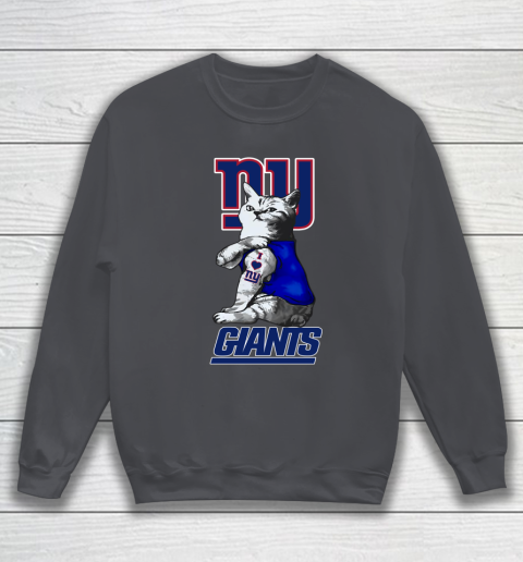 NFL Football My Cat Loves New York Giants Sweatshirt 4