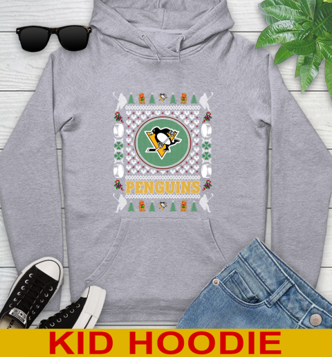 Pittsburgh Penguins Merry Christmas NHL Hockey Loyal Fan Youth Hoodie 6