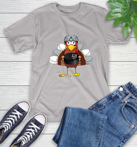 Los Angeles Kings Turkey Thanksgiving Day T-Shirt 12