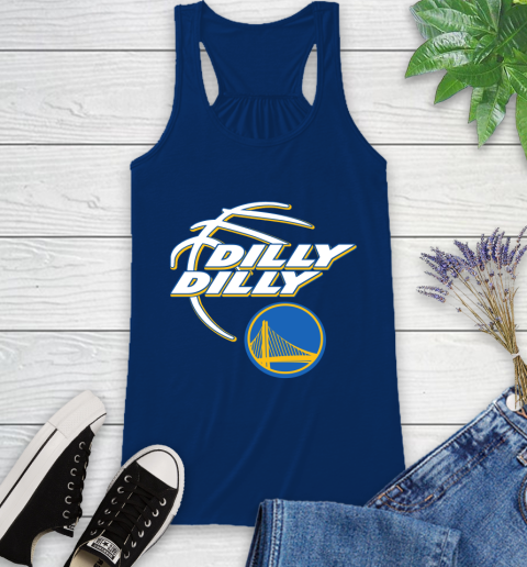 NBA Golden State Warriors Dilly Dilly Basketball Sports Racerback Tank 9