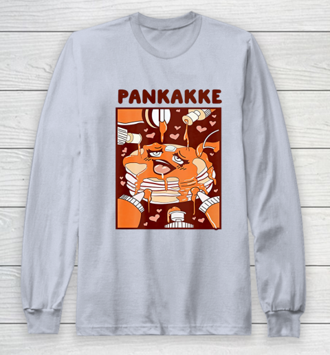 Pankakke Food Funny Cake Cupkakke Long Sleeve T-Shirt 4