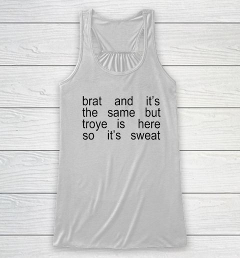 Sweat Tour  Sweat Brat Green Racerback Tank