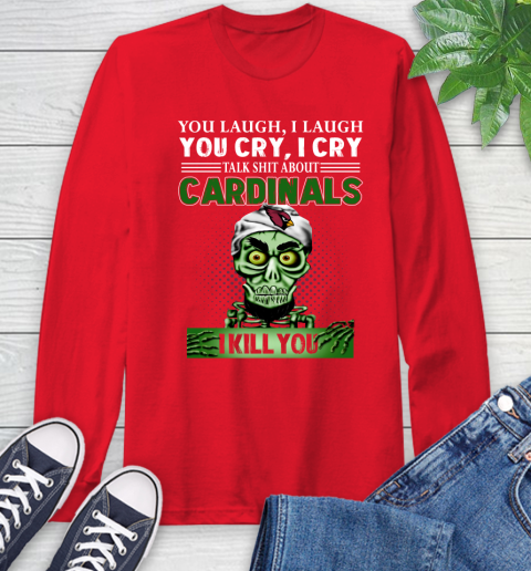 NFL Talk Shit About Arizona Cardinals I Kill You Achmed The Dead Terrorist Jeffrey Dunham Football Long Sleeve T-Shirt 11