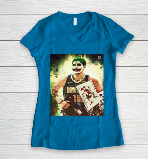 Nikola Jokic MVP Denver Joker Women's V-Neck T-Shirt 5
