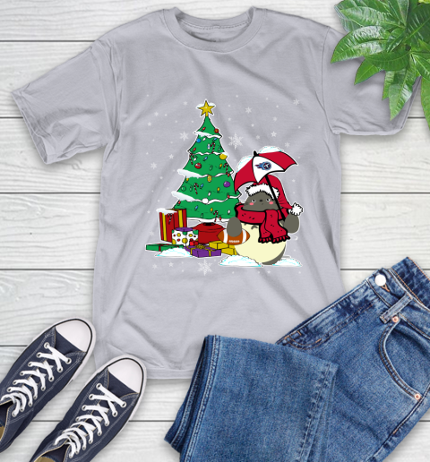 Tennessee Titans NFL Football Cute Tonari No Totoro Christmas Sports T-Shirt 6