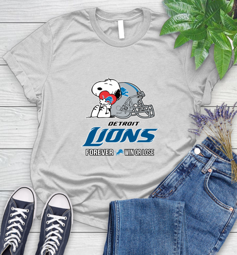 NFL The Peanuts Movie Snoopy Forever Win Or Lose Football Detroit Lions 91