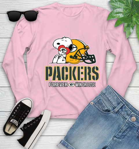 NFL The Peanuts Movie Snoopy Forever Win Or Lose Football Green Bay Packers 134