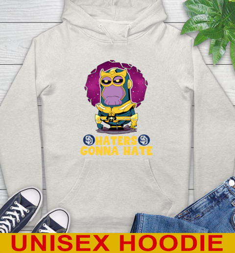 MLB Baseball San Diego Padres Haters Gonna Hate Thanos Minion Marvel Shirt Hoodie 12