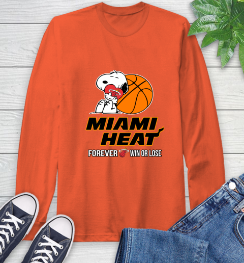 NBA The Peanuts Movie Snoopy Forever Win Or Lose Basketball Miami Heat 62