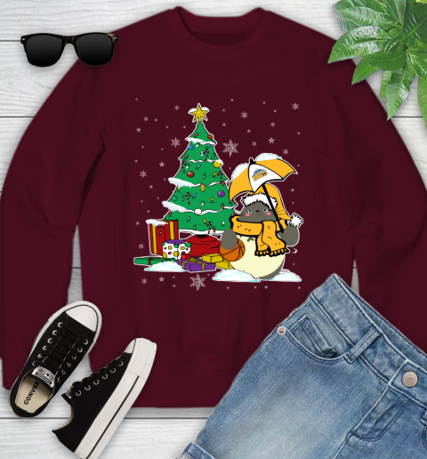Denver Nuggets NBA Basketball Cute Tonari No Totoro Christmas Sports Youth Sweatshirt 4