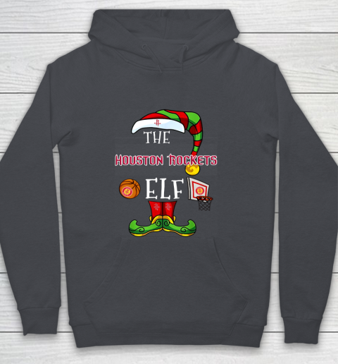 Houston Rockets Christmas ELF Funny NBA Youth Hoodie 5