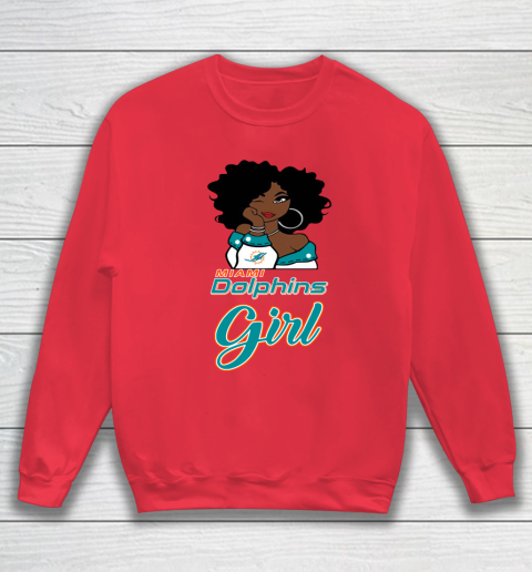 Miami Dolphins Girl NFL Sweatshirt 8