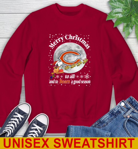Chicago Bears Merry Christmas To All And To Bears A Good Season NFL Football Sports Sweatshirt 9