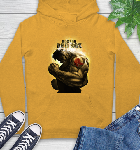 red sox yellow hoodie