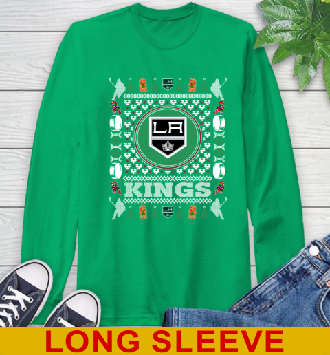 Los Angeles Kings Merry Christmas NHL Hockey Loyal Fan Long Sleeve T-Shirt 8