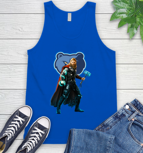 NBA Thor Avengers Endgame Basketball Memphis Grizzlies Tank Top 5