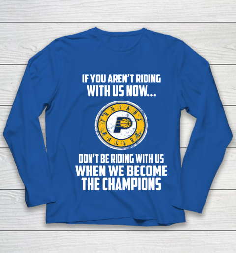 NBA Indiana Pacers Basketball We Become The Champions Youth Long Sleeve 7