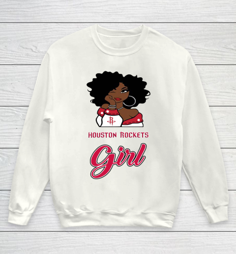 Houston Rockets Girl NBA Youth Sweatshirt 2