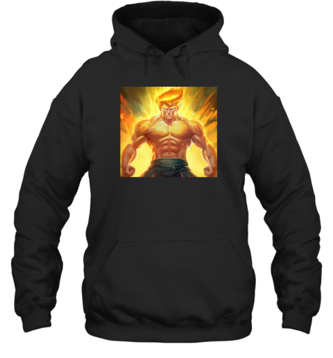 Donald Trump Circa 2023 Super Saiyan Hoodie