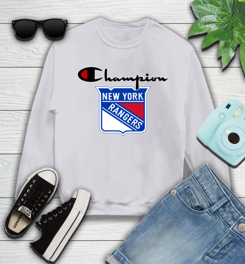NHL Hockey New York Rangers Champion Shirt Youth Sweatshirt 2