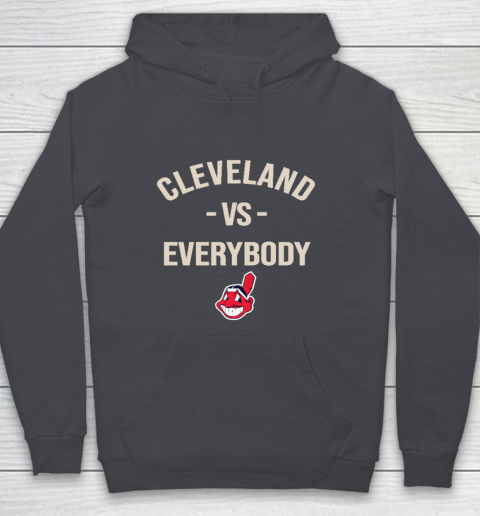 Cleveland Indians Vs Everybody Youth Hoodie 5
