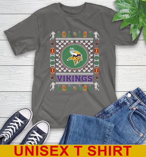 Minnesota Vikings Merry Christmas NFL Football Loyal Fan T-Shirt 10