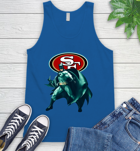 NFL Batman Football Sports San Francisco 49ers Tank Top 5