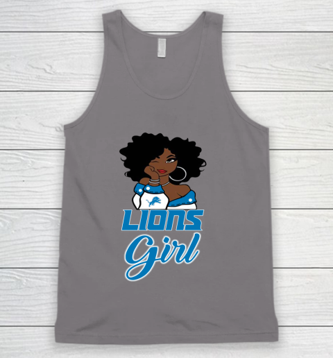 Detroit Lions Girl NFL Tank Top 7