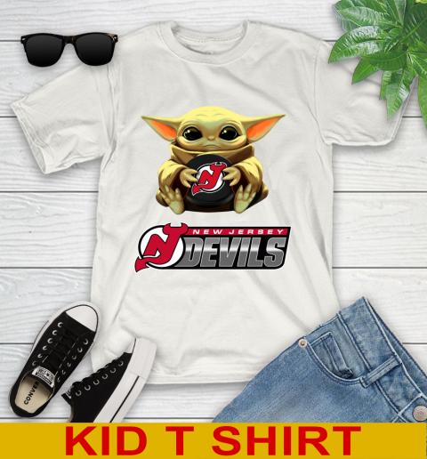 NHL Hockey New Jersey Devils Star Wars Baby Yoda Shirt 101