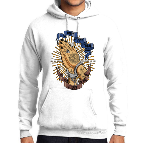 Air Jordan 1 Bio Hack Matching Sneaker Tshirt Only God Can Judge Me Brown and Blue Jordan Tshirt
