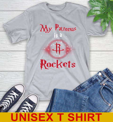 NBA Basketball Harry Potter My Patronus Is A Houston Rockets T-Shirt 5