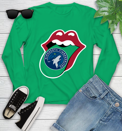 Minnesota Timberwolves NBA Basketball Lips I Root For My Team Adoring Fan 130