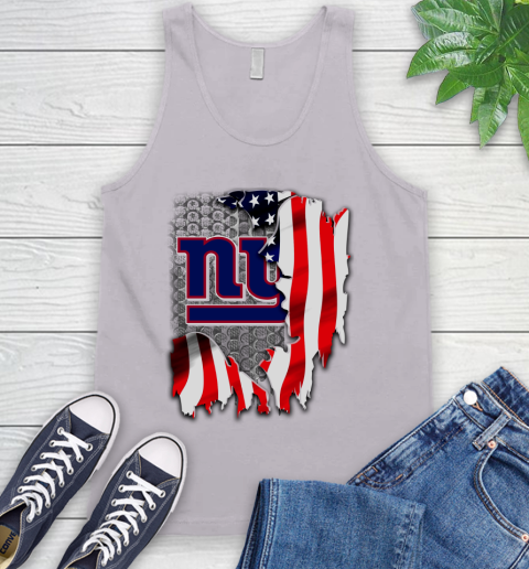 New York Giants NFL Football American Flag Tank Top 3