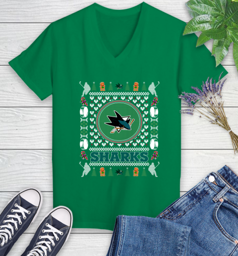 San Jose Sharks Merry Christmas NHL Hockey Loyal Fan Ugly Shirt 78