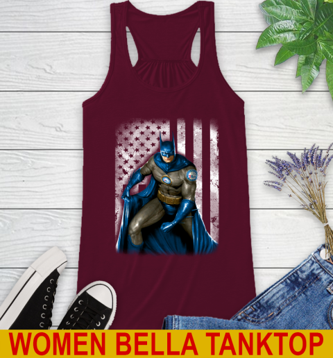 Philadelphia 76ers NBA Basketball Batman DC American Flag Shirt Racerback Tank 2